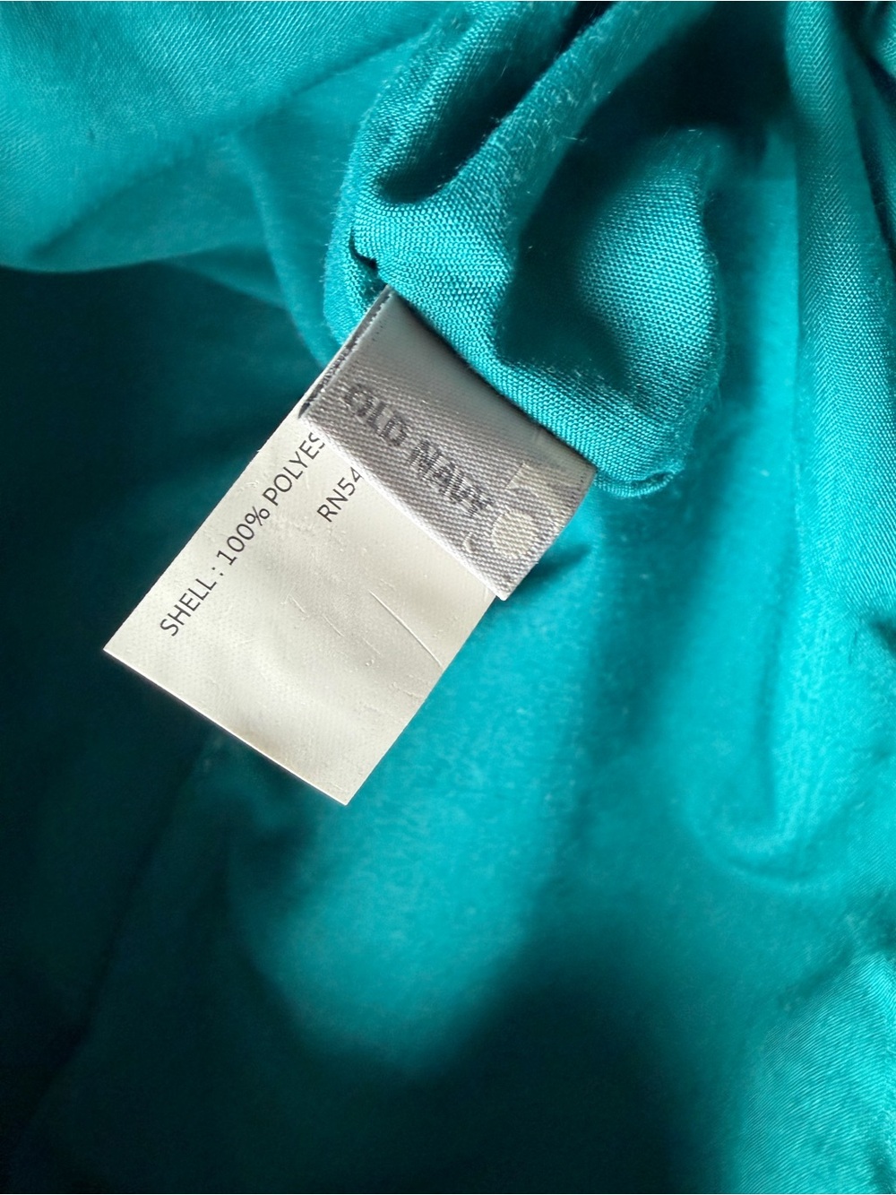 Old Navy Faux Snakeskin Teal Clutch - Picture 4 of 4